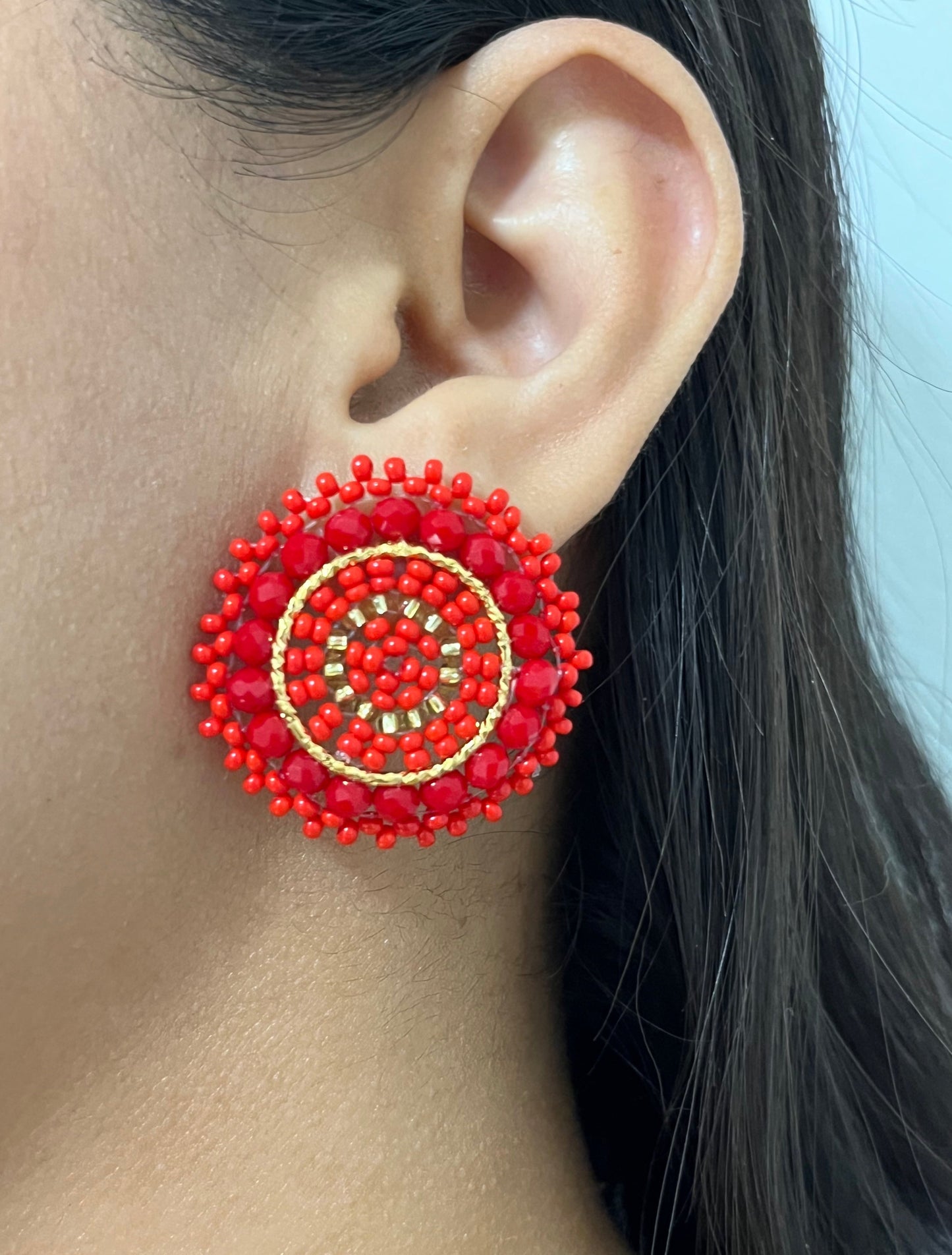 Red Temptation Earrings